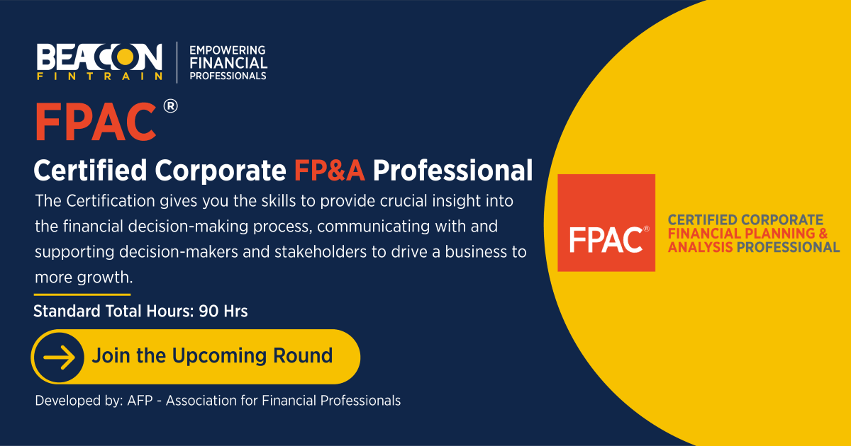 Financial Planning & Analysis Certification (FPAC) — Beacon FinTrain